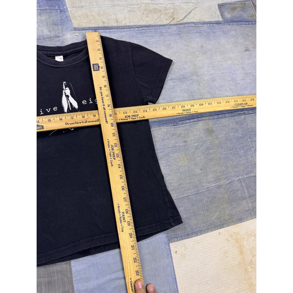 Vintage Five Eight Band T Shirt Black Graphic Indie Rock Tee Women's Medium M