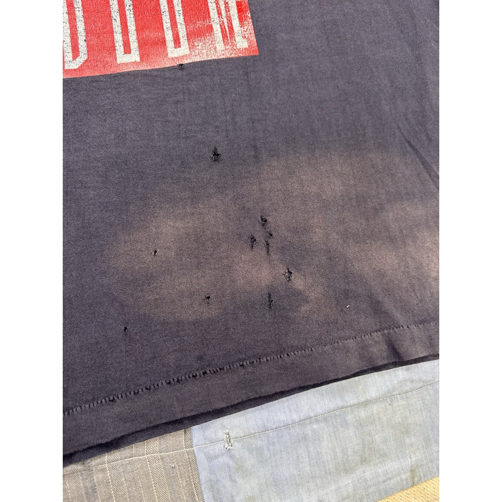 90's Vintage Doom Productions Insane Graphic Tee Size Large/XL Distressed