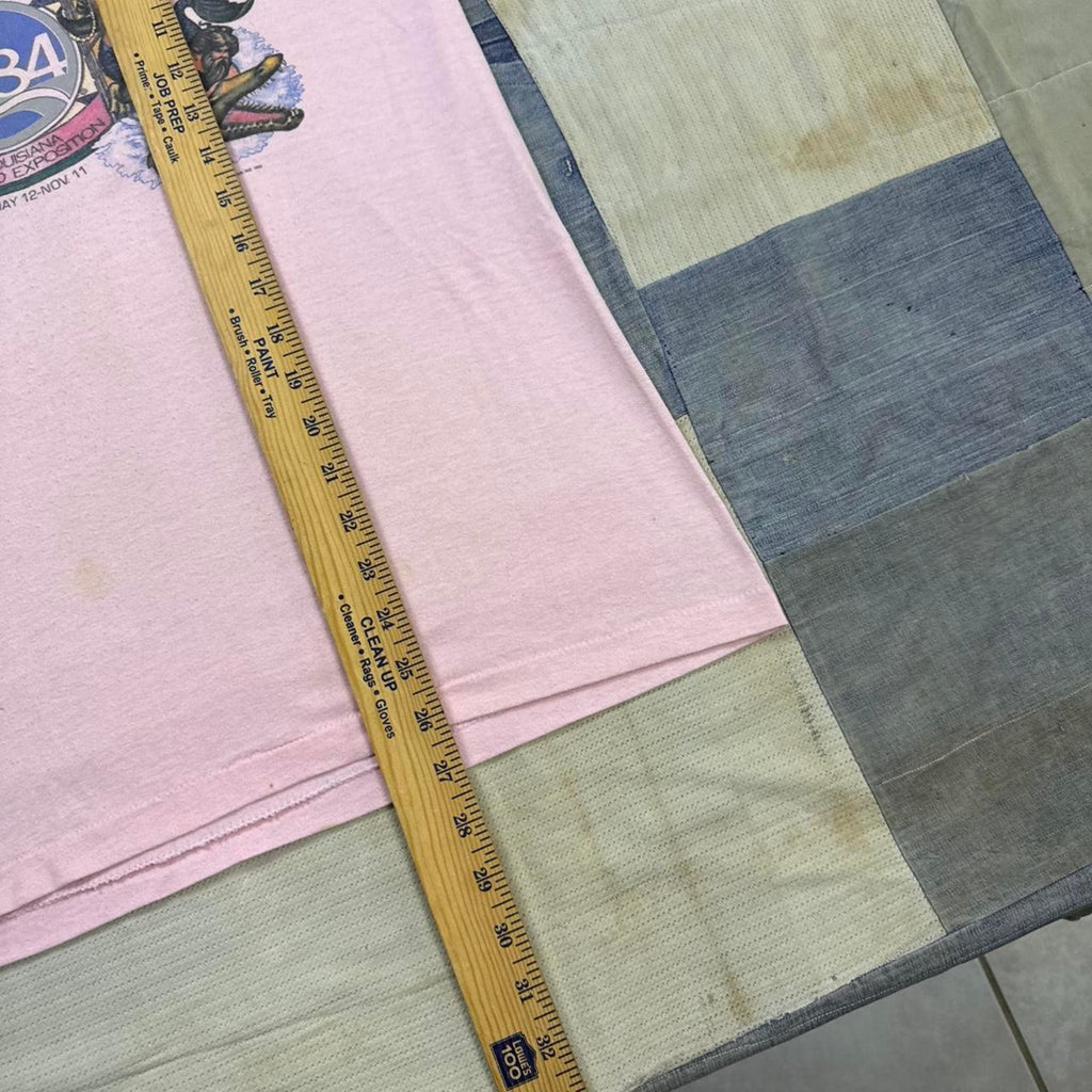 1984 New Orleans World’s Fair pink Tee | L