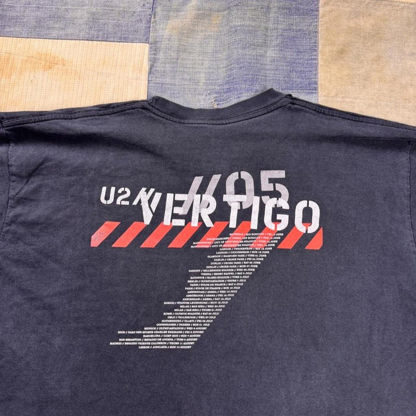 2005 U2 Vertigo Tour Graphic Tee | XL