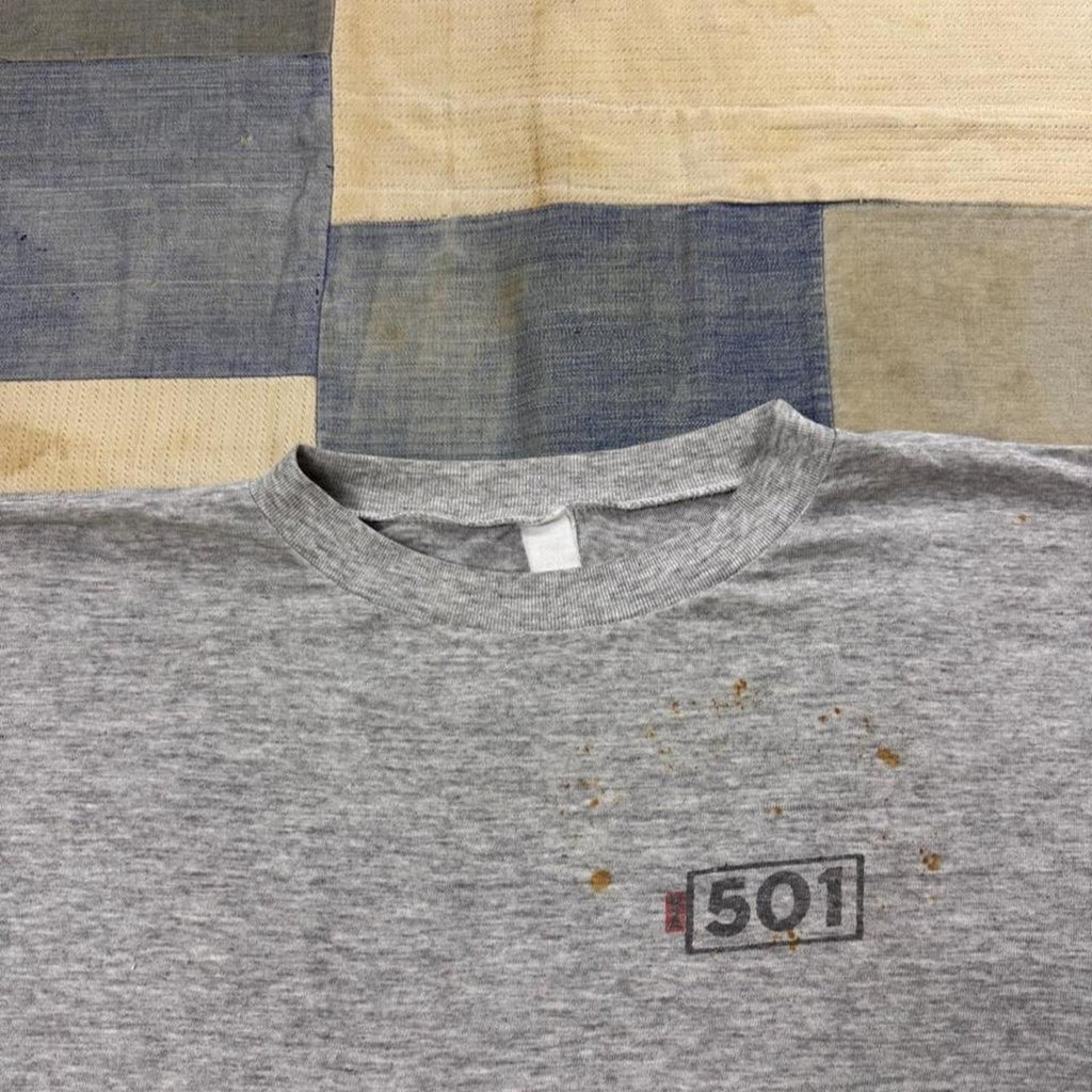 1990s Levi's 501 Logo Graphic Tee | XL