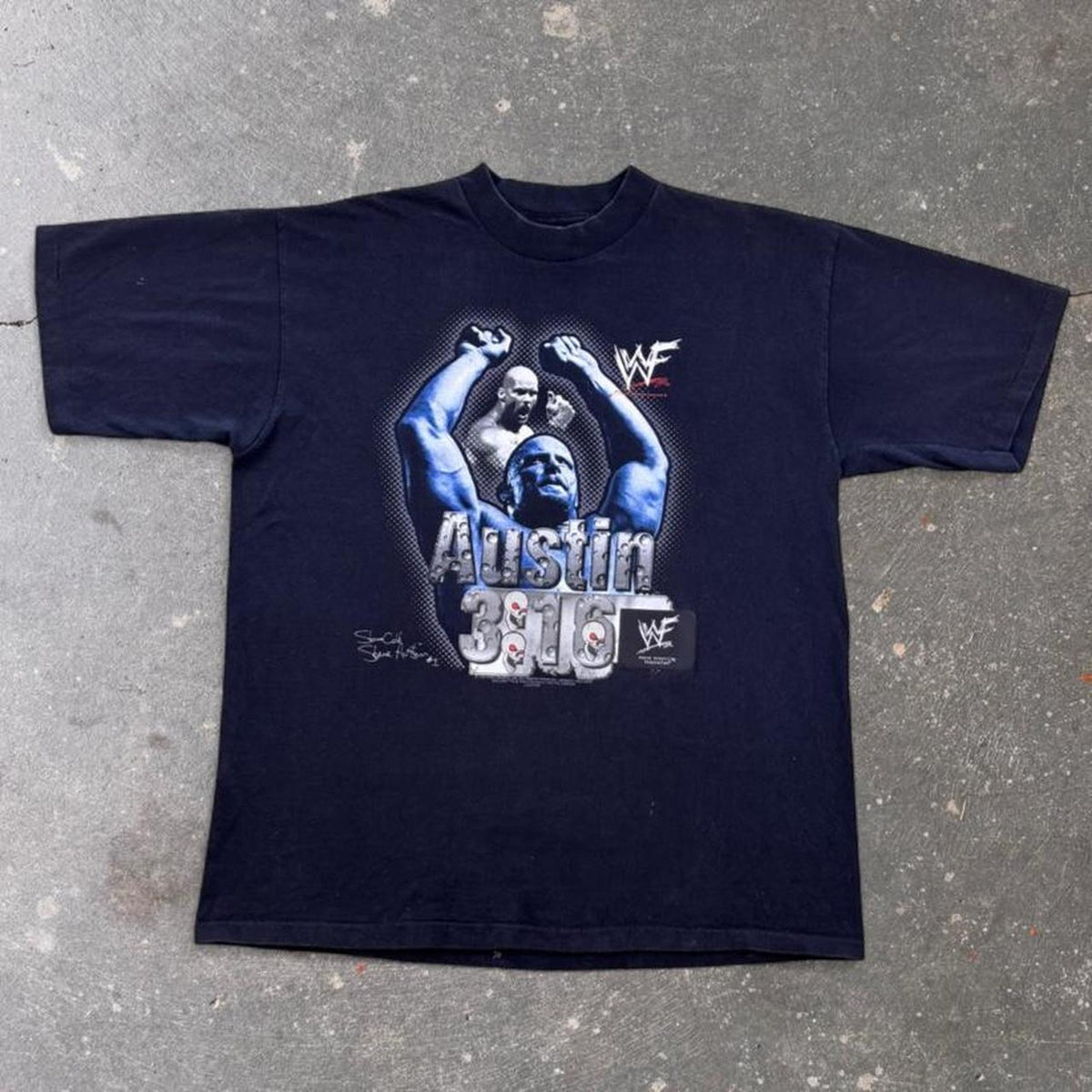 1998 WWF Stone Cold Steve Austin 3:16 Wrestling Tee | XL