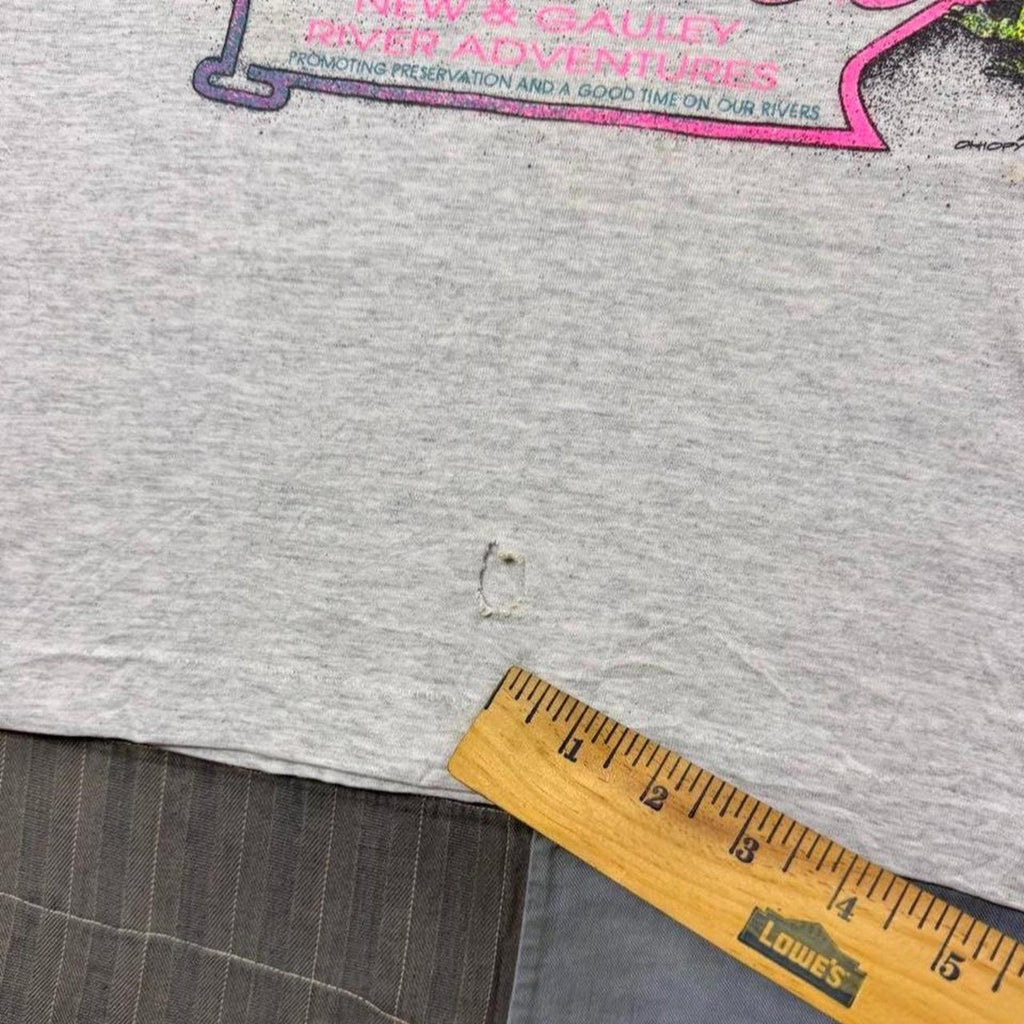 1991 New River Gauley River Adventures Rafting Tee | Large