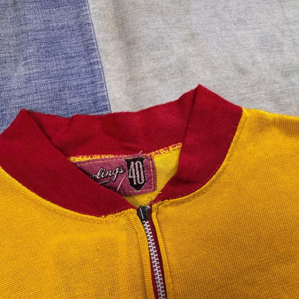1950s Rawlings Wildcats Wool Baseball Jersey | Size 40