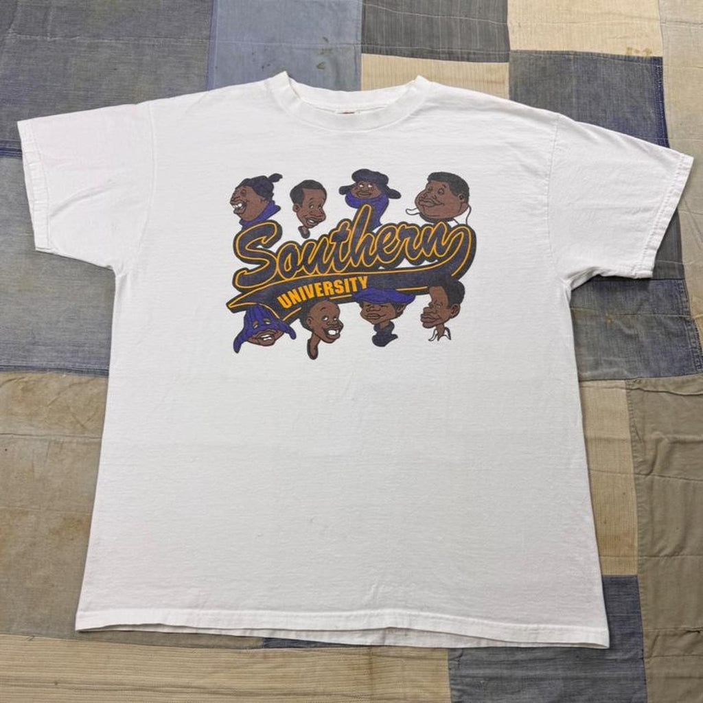 1990s Southern University Caricature Graphic Tee | XL