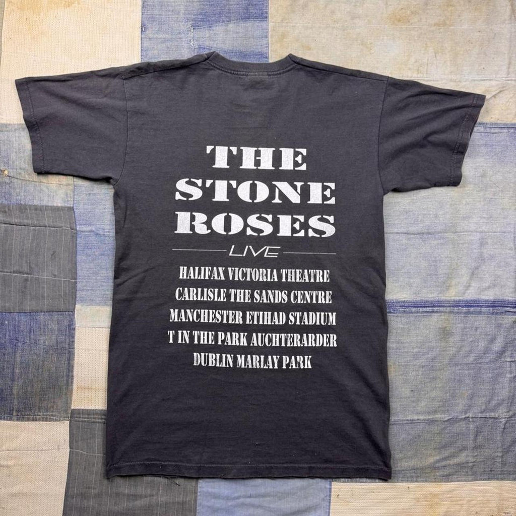 2016 The Stone Roses Lemon UK Ireland Tour Band Tee | Small
