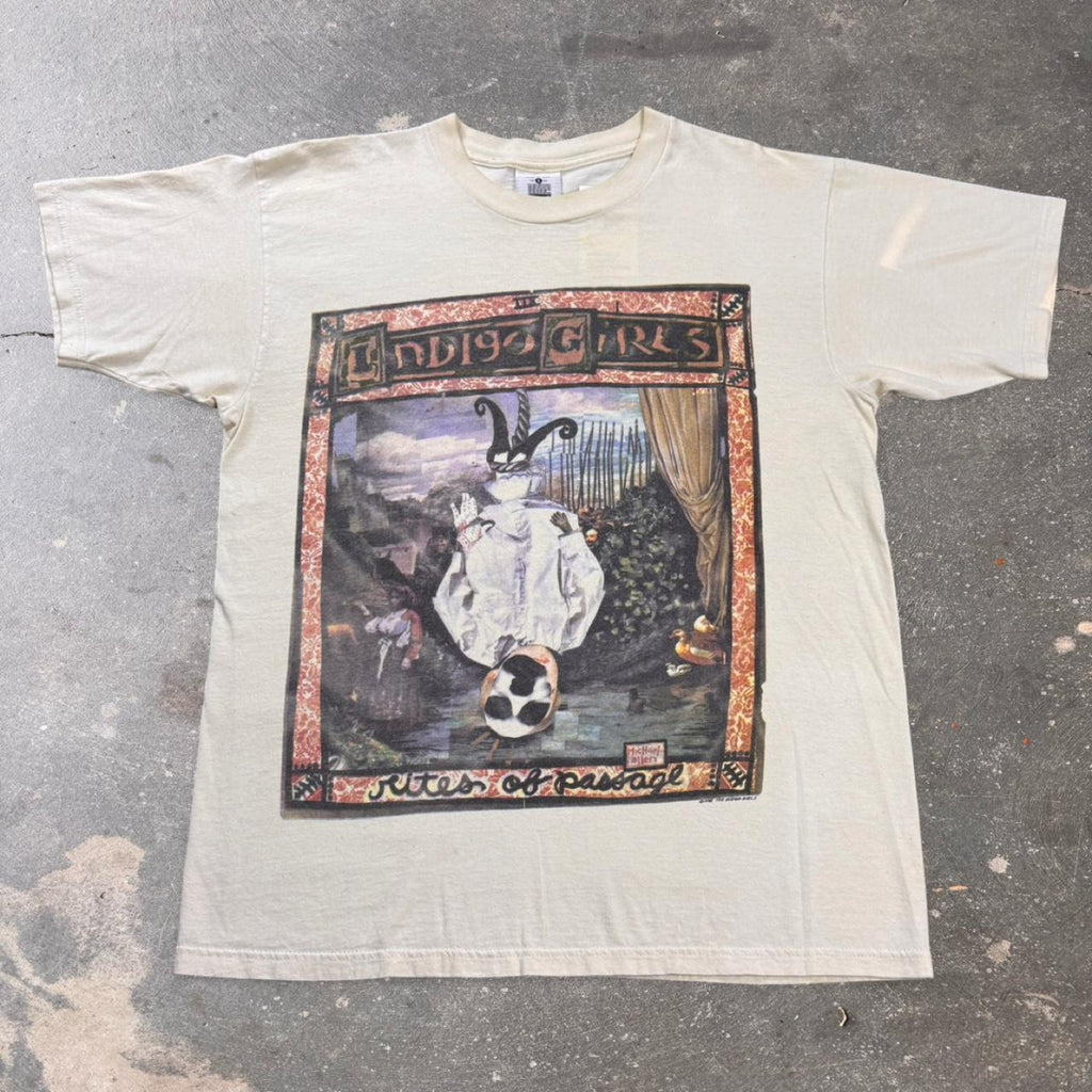 1990s Indigo Girls Rites of Passage Tour Tee | Large