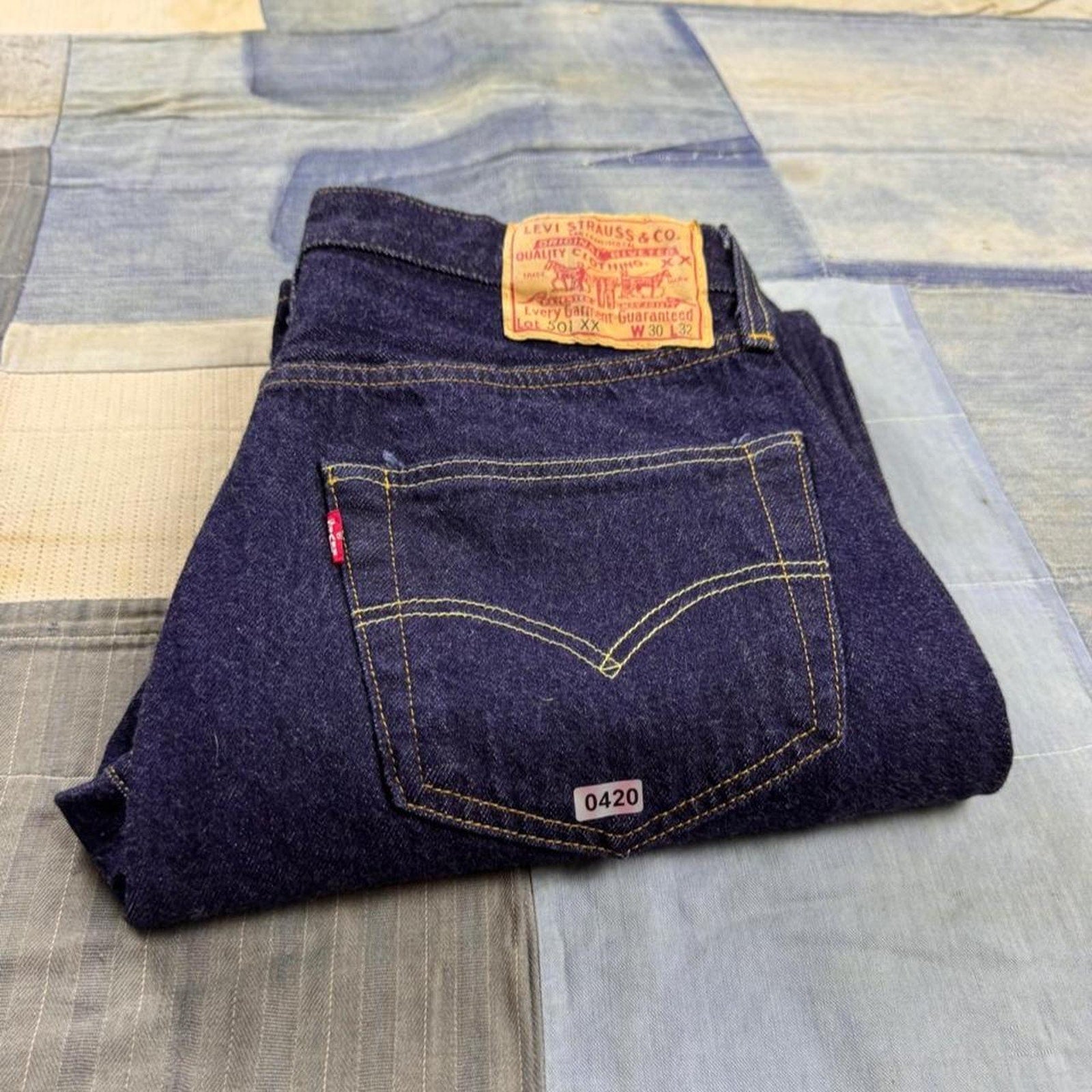 1990s Levi’s LVC 1950s 501XX Selvedge Denim Jeans Hidden Rivets | 28x29