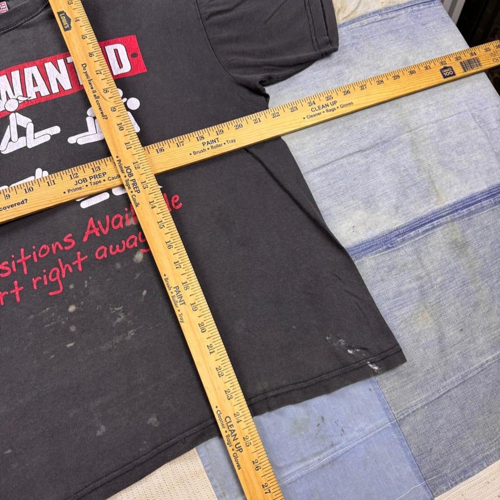 1990s Help Wanted  Many Positions Available Sex Tee  | Large