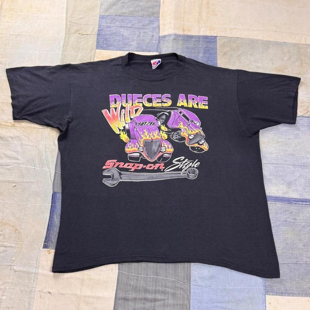 1990s Snap-on “Deuces Are Wild” Hot Rod Tee | XXL