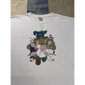 Family Guy Vintage 2000s Video Game Graphic T Shirt White Gildan XL Heavyweight