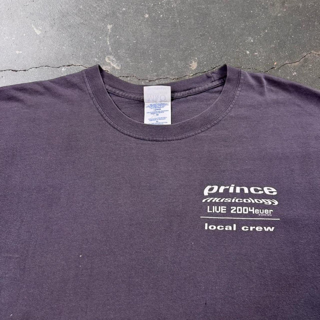 2004 Prince Musicology Tour Local Crew Tee | XL