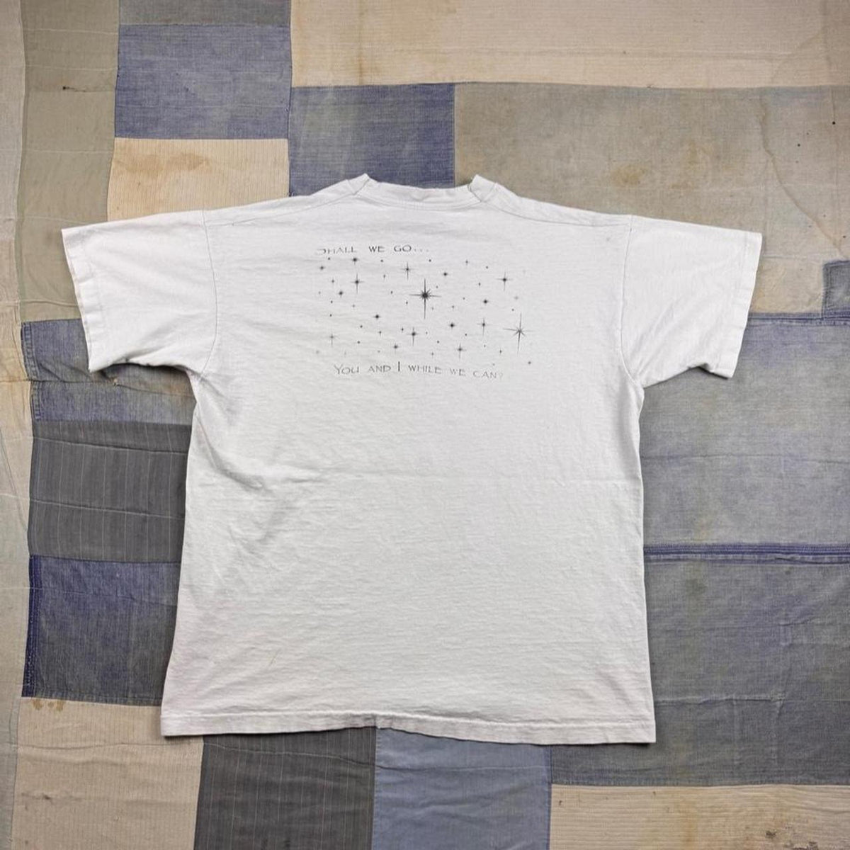 1989 Grateful Dead Dark Star Double-Sided Graphic Tee | XL