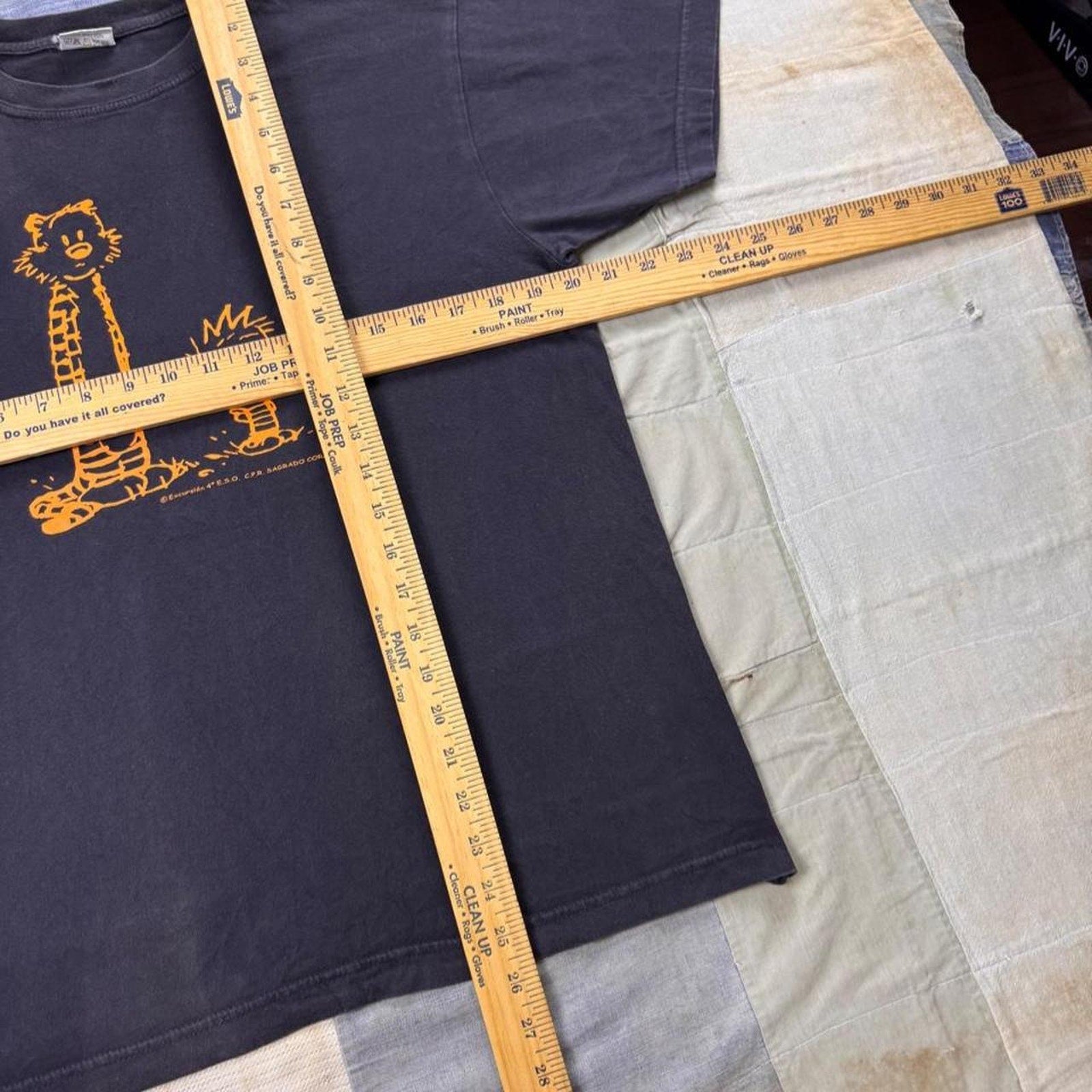 1990s Calvin and Hobbes Spanish School Excursion Bootleg Tee | Medium