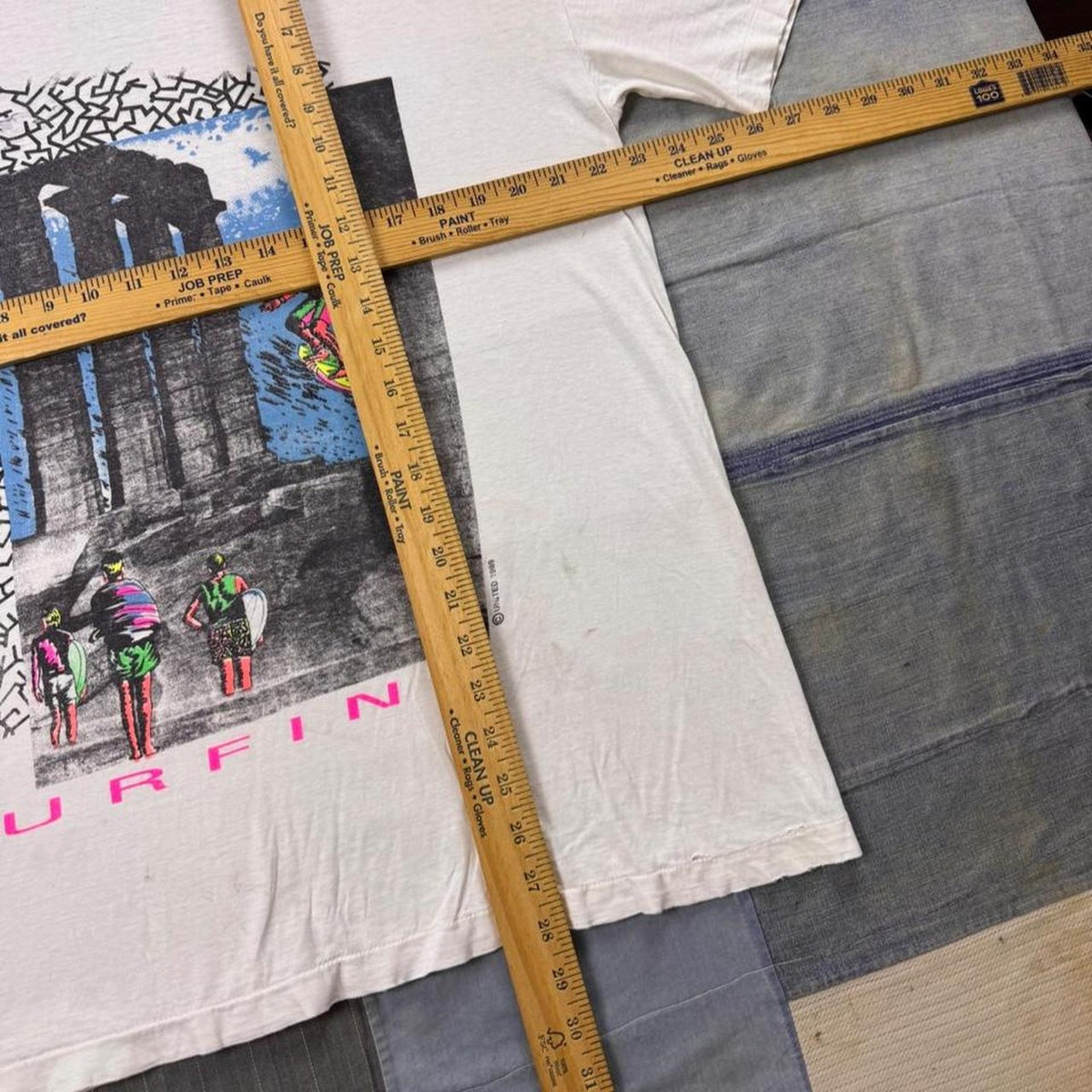 1989 United Gears Windsurfing Graphic Tee | XL
