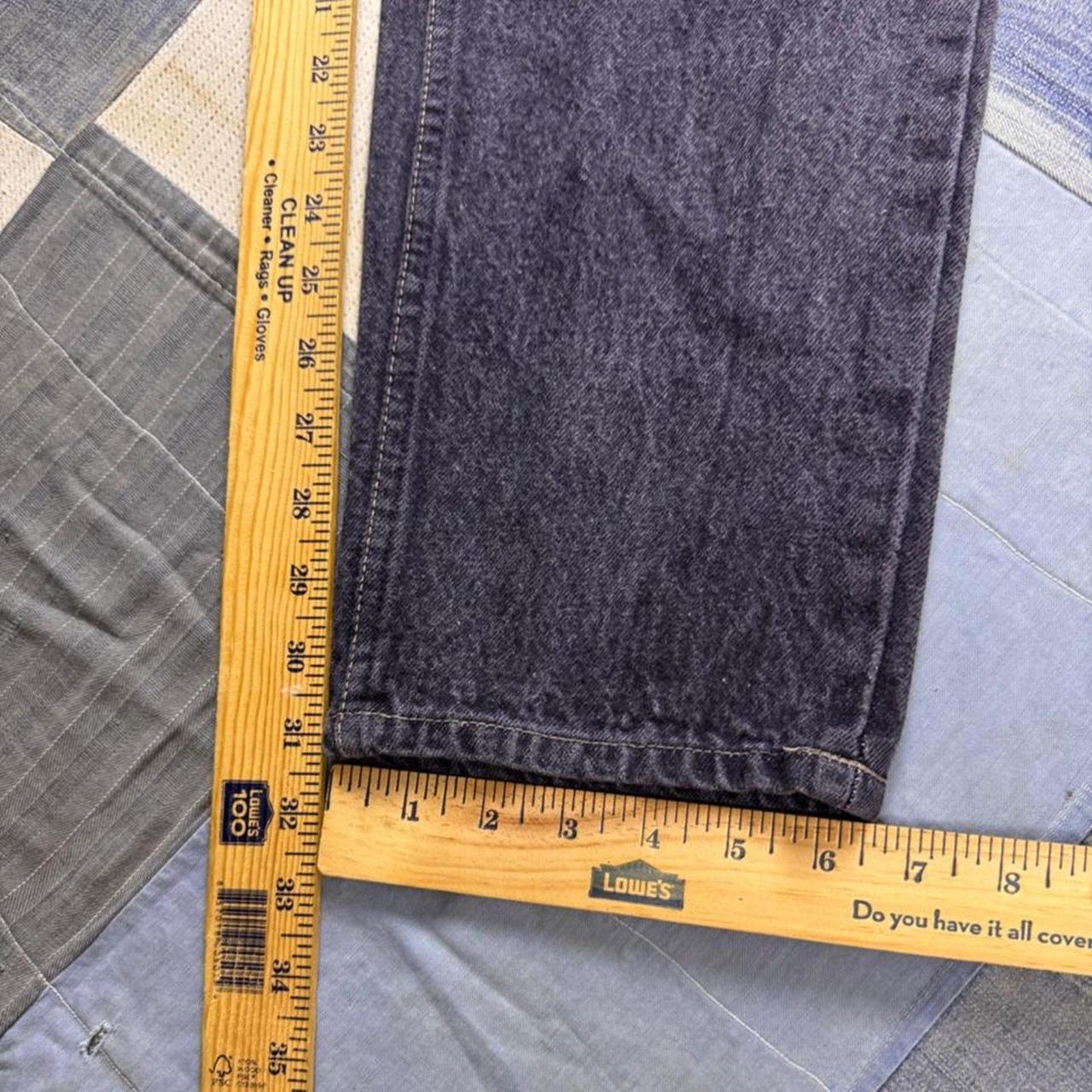 1990s Levi’s 501 Faded Black Straight Leg Jeans | 29x31