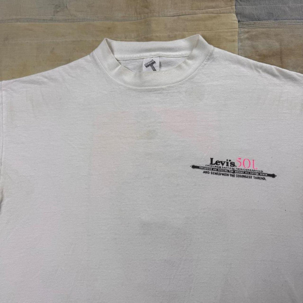 1990 Levi’s 501 Shrink-to-Fit Big Man Graphic Tee | Large