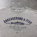 2000 Kerusso “A Breadcrumb & Fish” Christian Graphic Tee | Medium