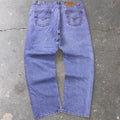 1990s Levi’s 505 Orange Tab Light Wash Jeans | 36x29