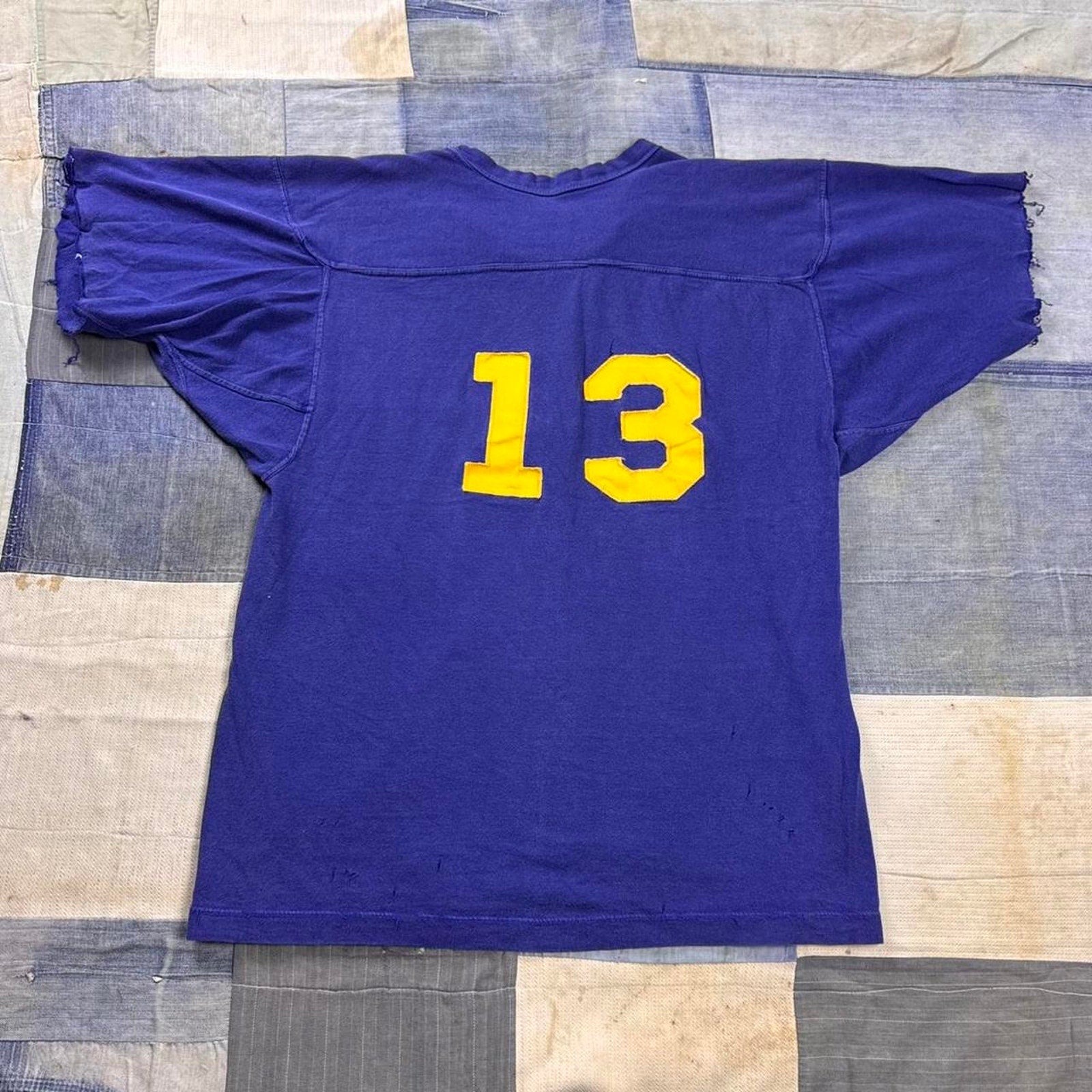 Vintage russell southern fraternity football jersey size medium