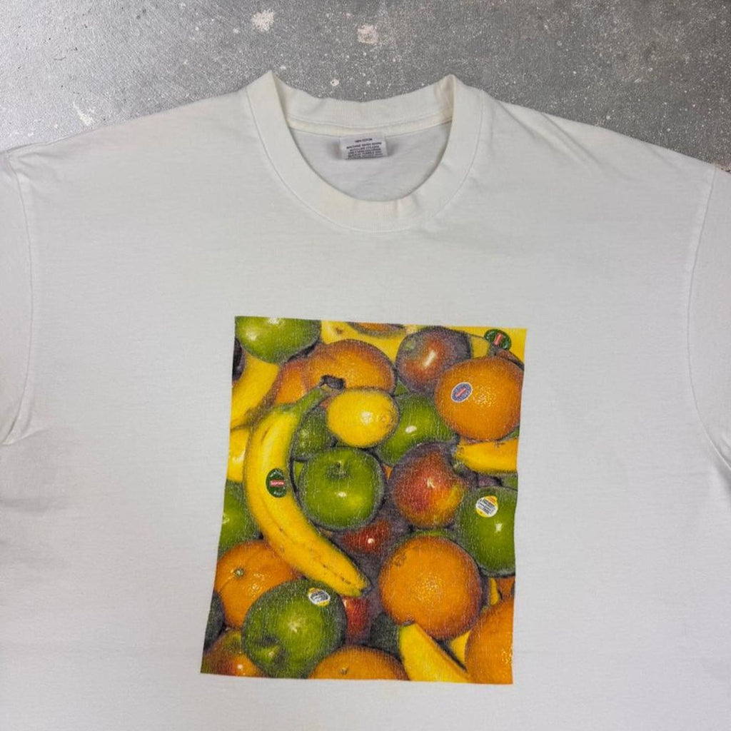 2019 Supreme Fruits Photo Graphic Tee White | Large