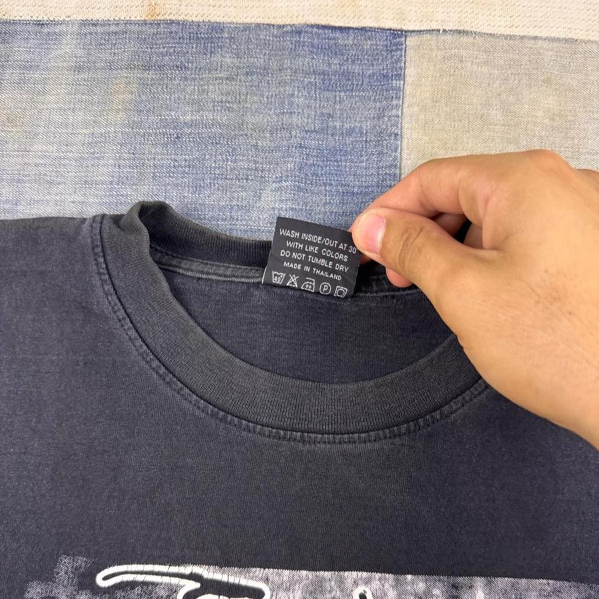 2000s Jimi Hendrix Voodoo Chile Black Graphic Tee | Large