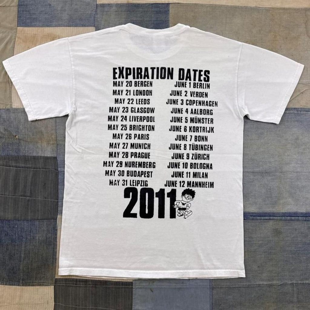 2011 Social Circkle Expiration Dates European Tour Tee | Medium