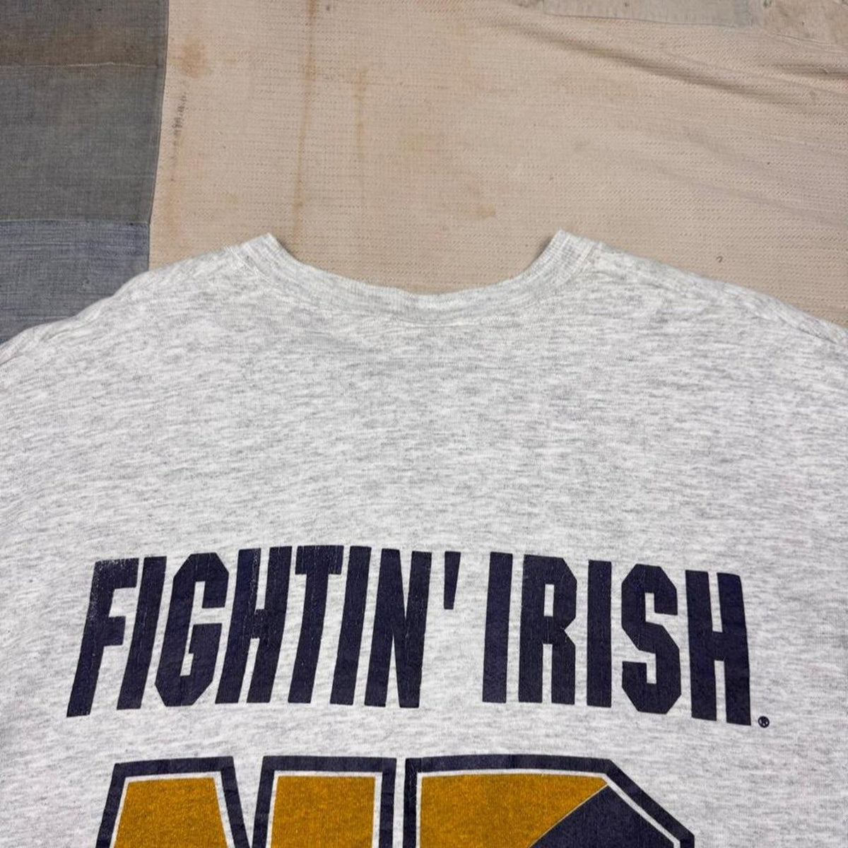 1990s Salem Notre Dame Fighting Irish Sweatshirt | XL