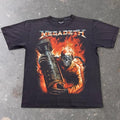 2000s Megadeth Vic Rattlehead Nuclear Missile Band Tee | Medium