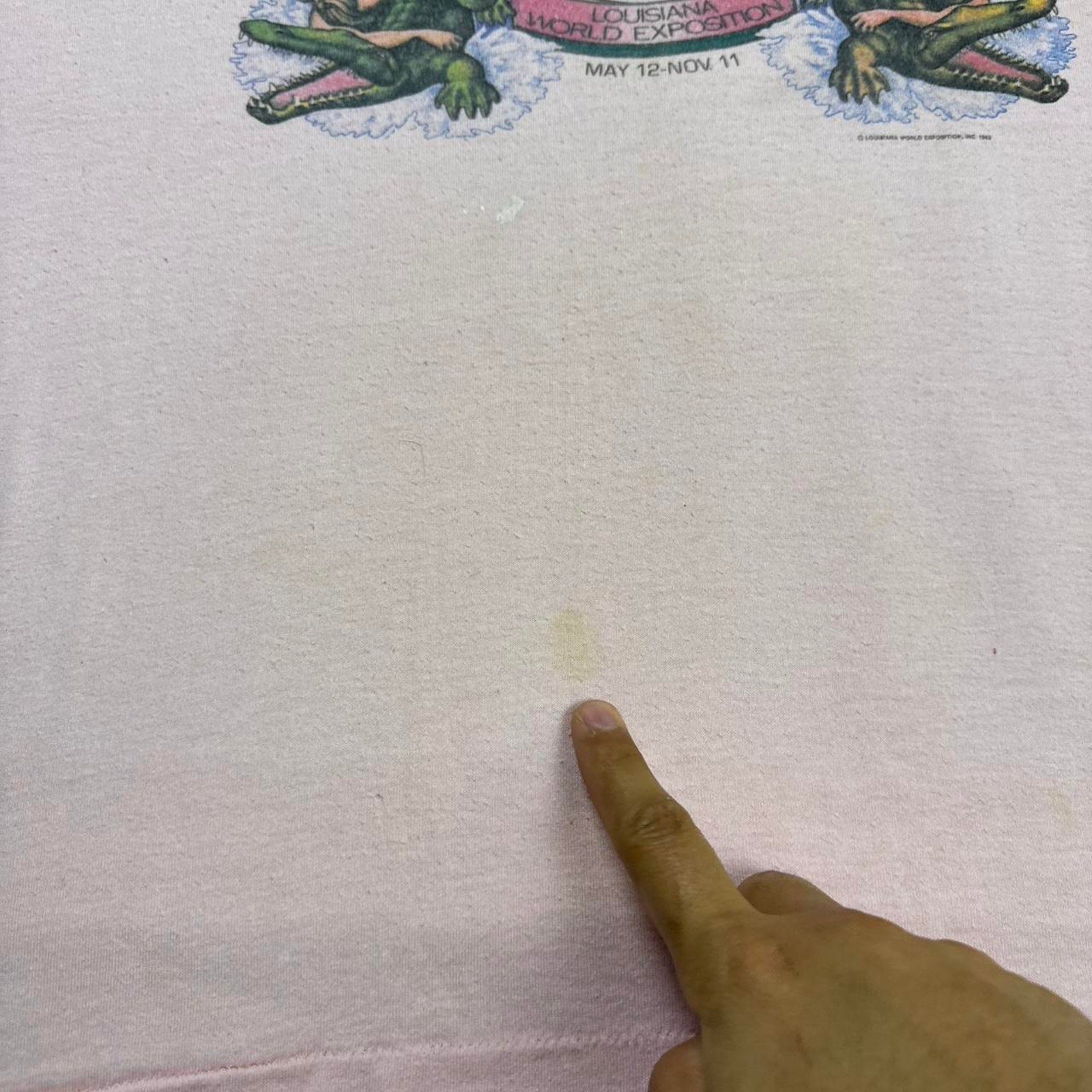 1984 New Orleans World’s Fair pink Tee | L
