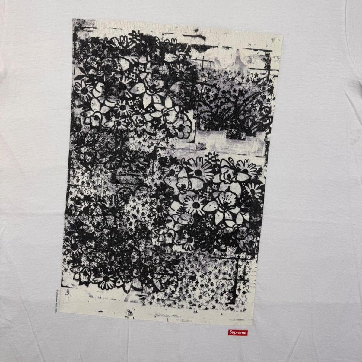 2000s Supreme Floral Collage Tee | M