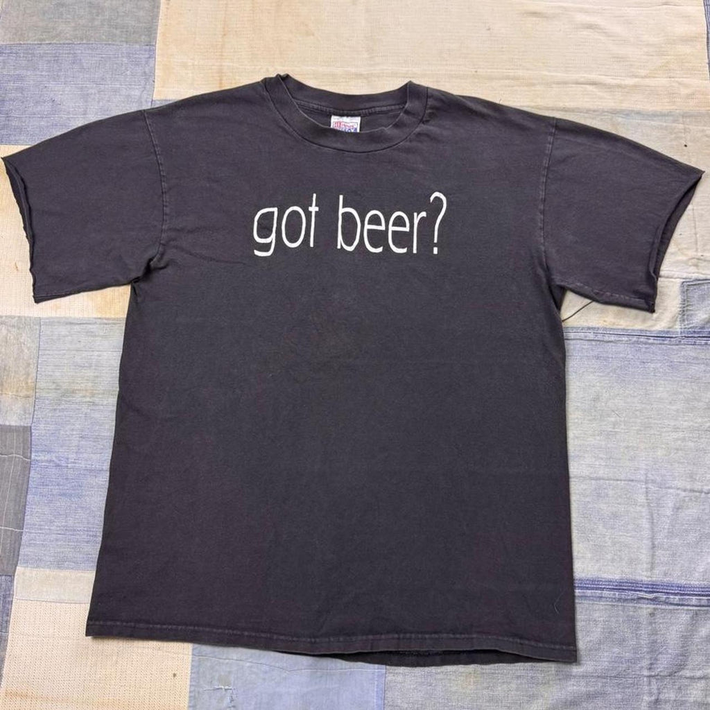 1990s Got Beer Old Broadway Brewing Fargo Graphic Tee | Large