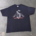 2000s Shinedown Crossed Guns Logo Band Tee | XL