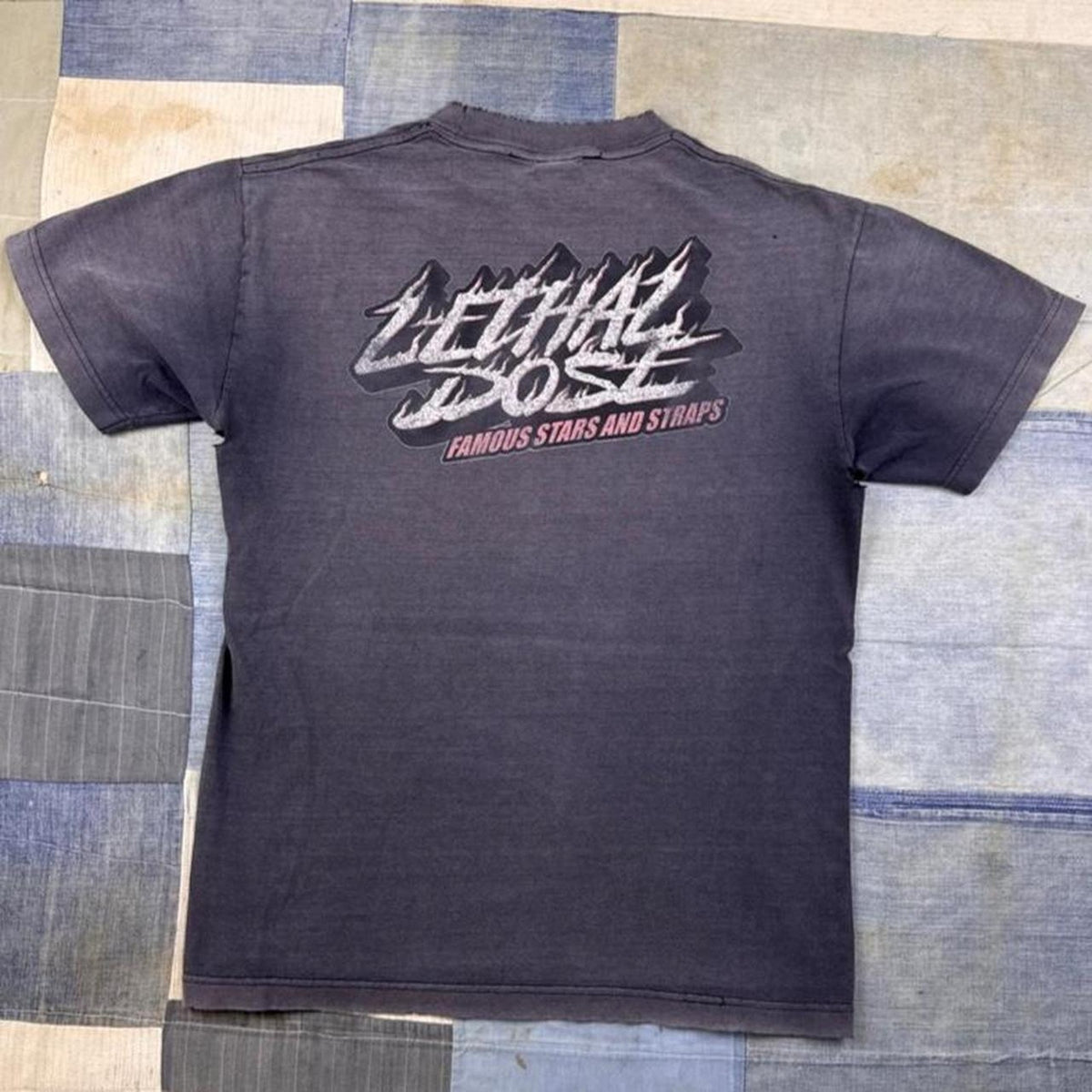 2000s Famous Stars & Straps Lethal Dose Snake Graphic Tee | Medium