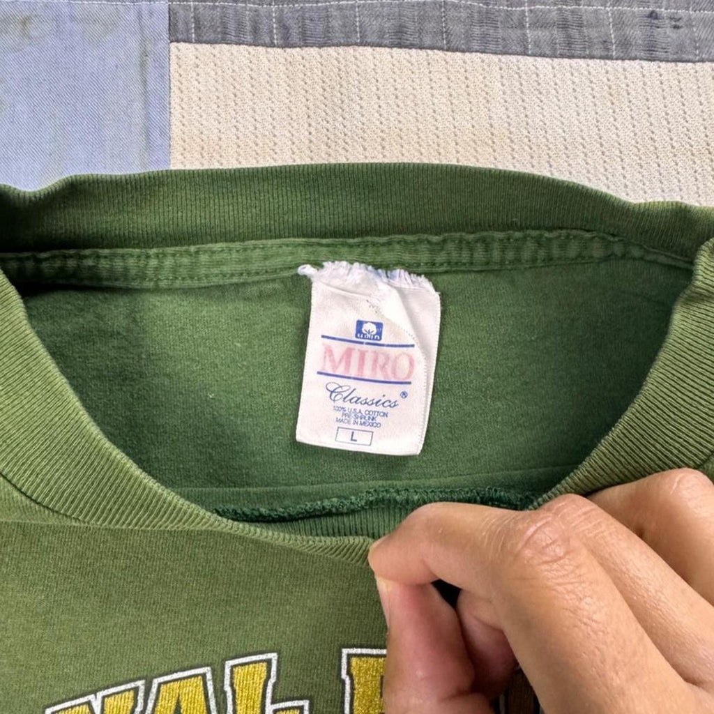 1996 Brett Favre NFL MVP Green Bay Packers Tee | Large