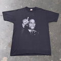 1990s Malcolm X Portrait Graphic Tee | Large