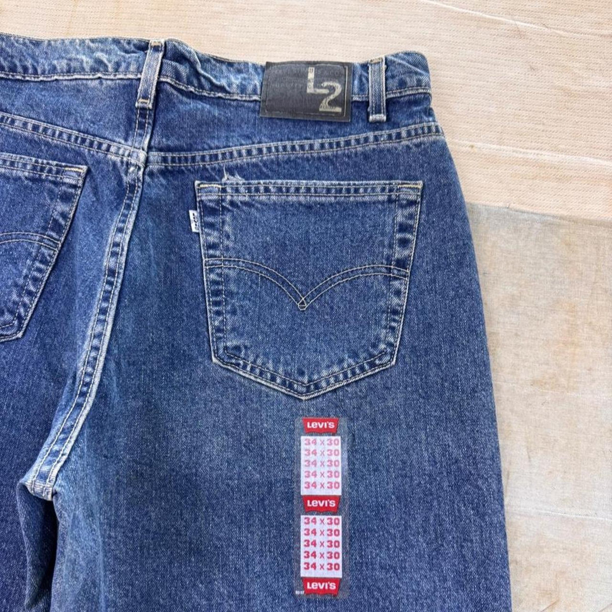 1990s Levi's SilverTab Deadstock Loose Fit Baggy Jeans | 34 x 29