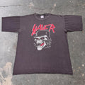 1990s Slayer Slaytanic Wehrmacht Skull Band Tee | XL