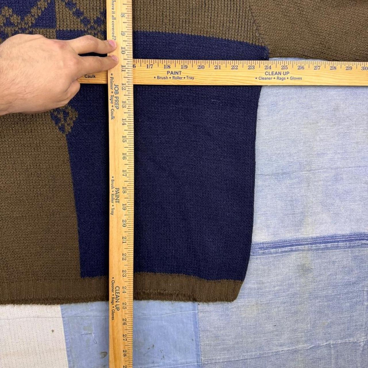 1970s McGregor Midnite Sun Colorblock Sweater | L