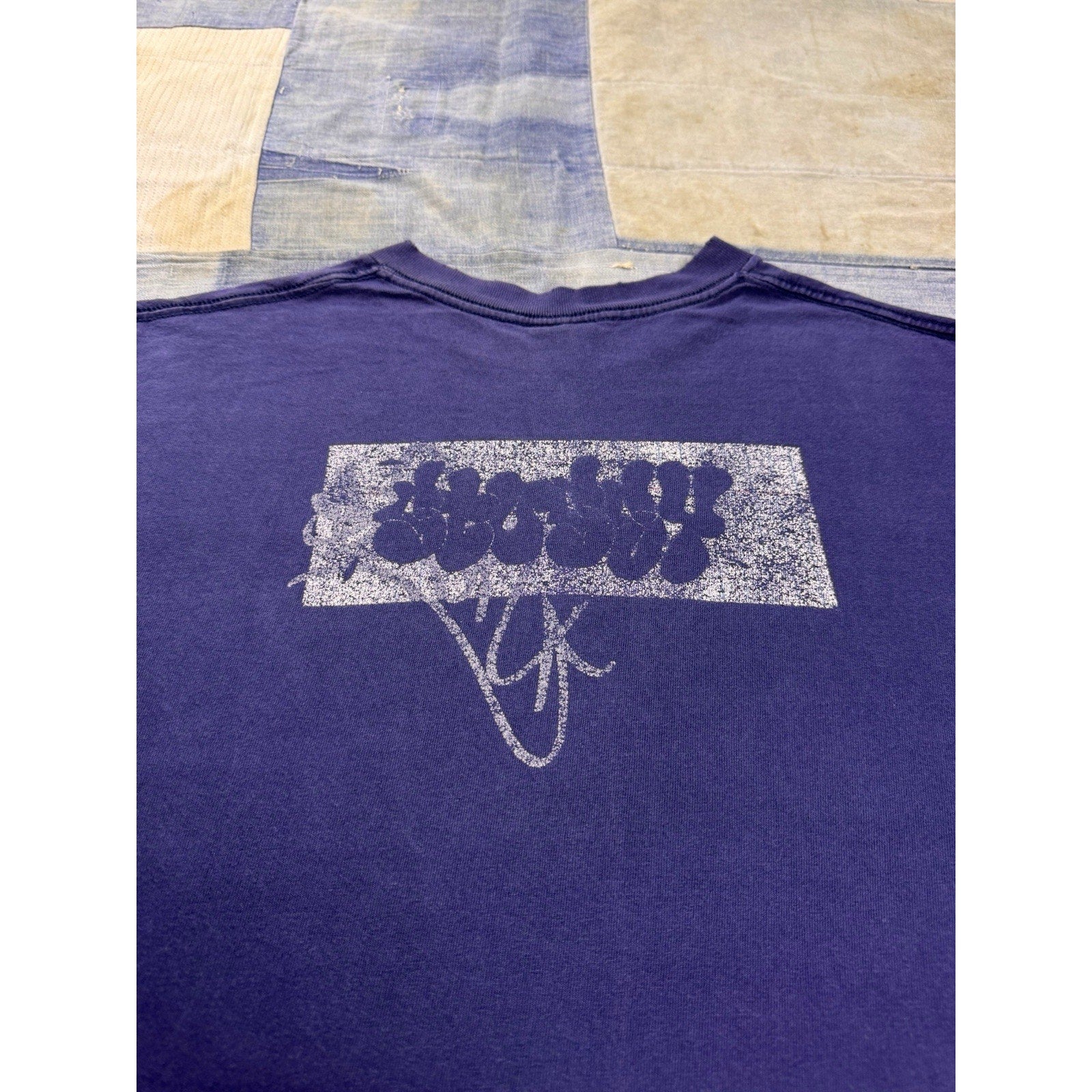 1990s Stussy Graffiti Long Sleeve Tee | Large