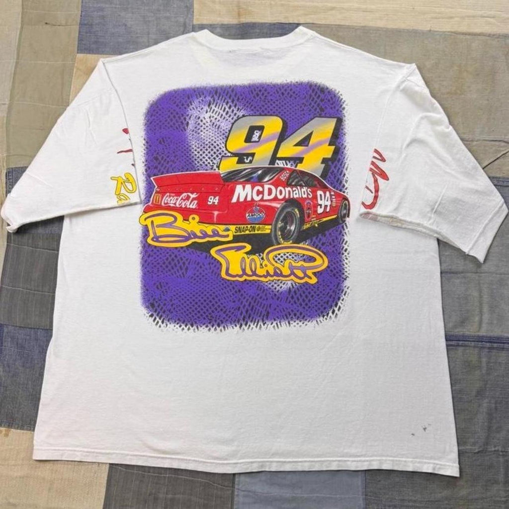 1995 Bill Elliott  no.94 McDonald’s NASCAR Racing Tee | XXL