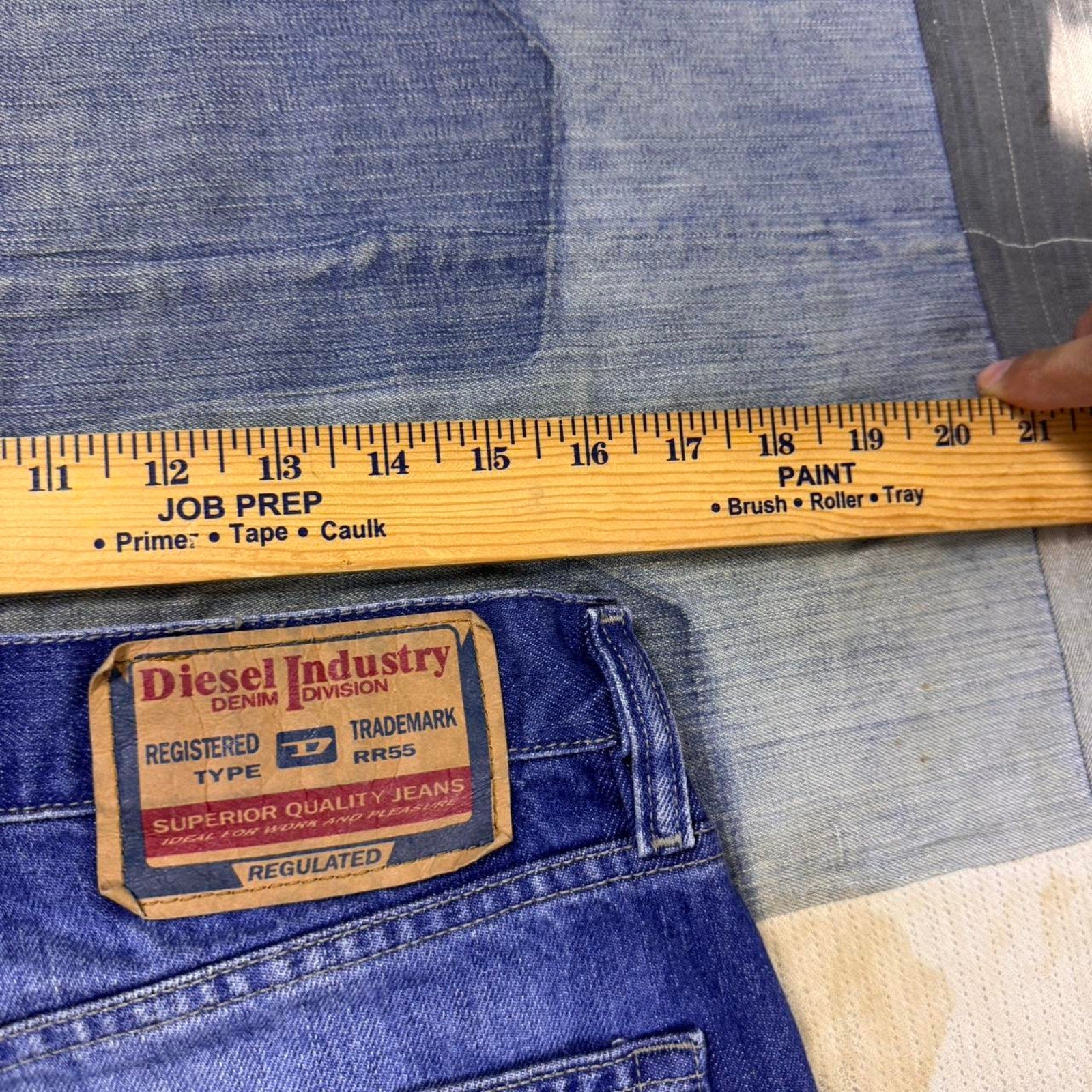 2000s diesel Boot cut flared denim jeans | 32 x 29.5