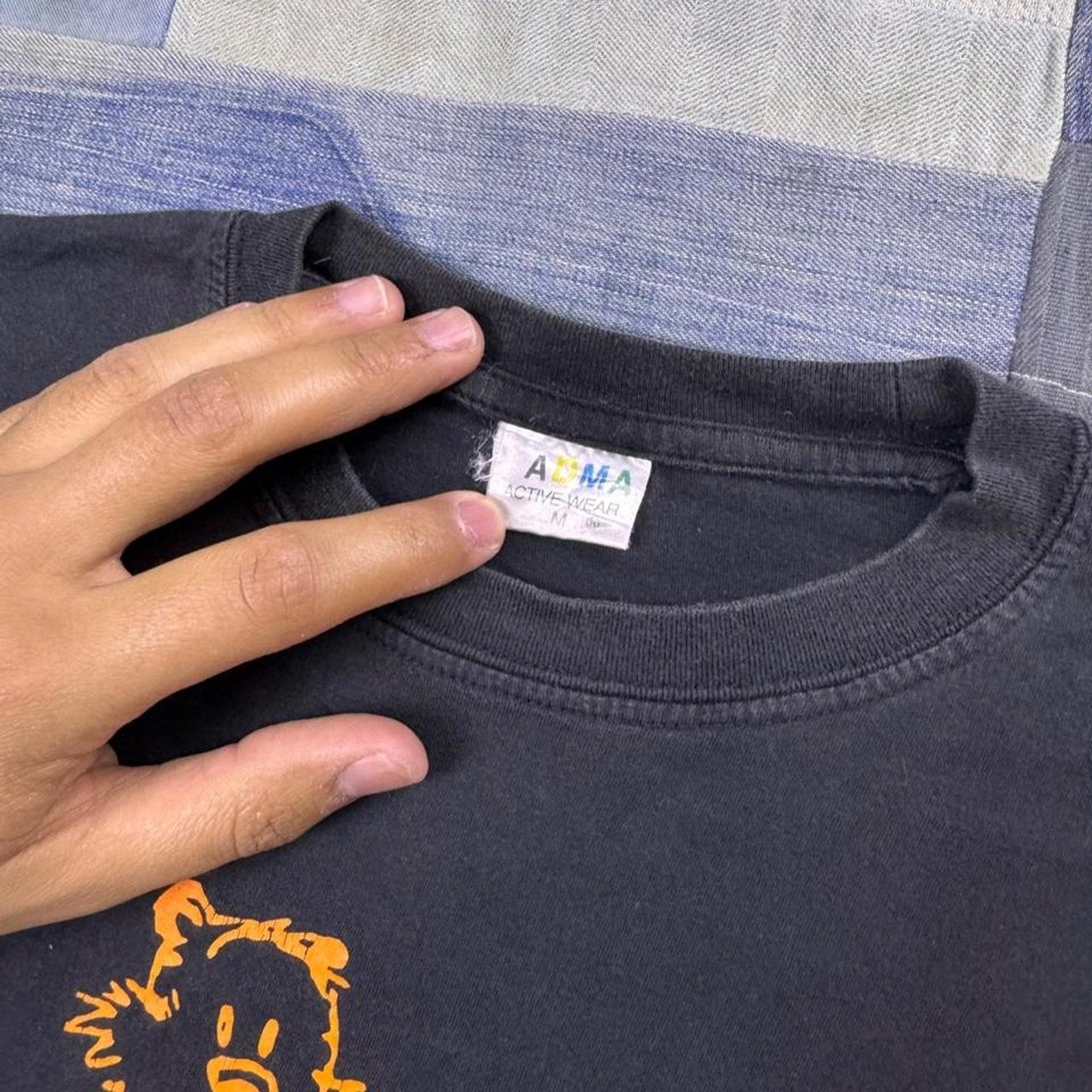1990s Calvin and Hobbes Spanish School Excursion Bootleg Tee | Medium