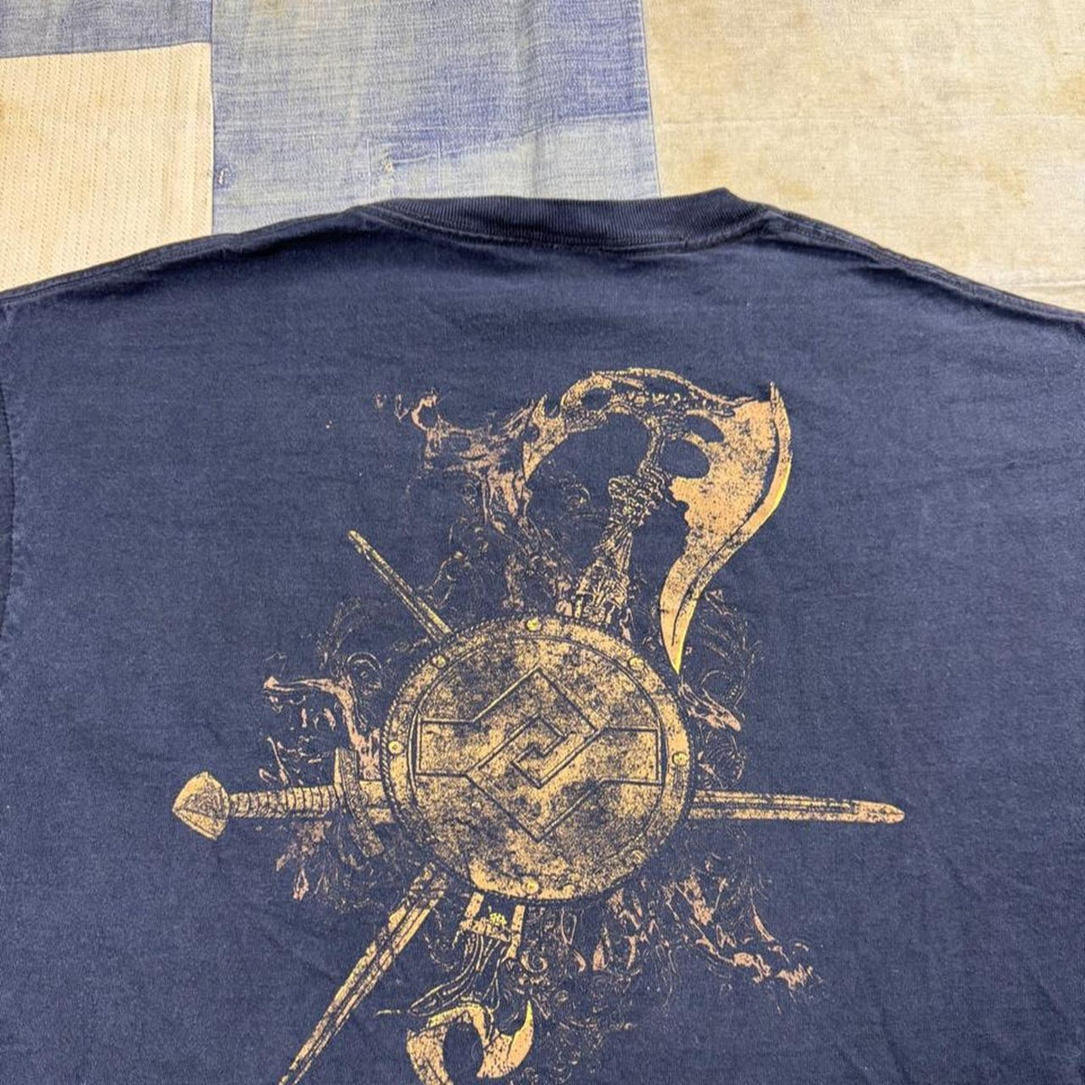 2000s Turisas Double-Sided Finnish Folk Metal Band Tee | Large