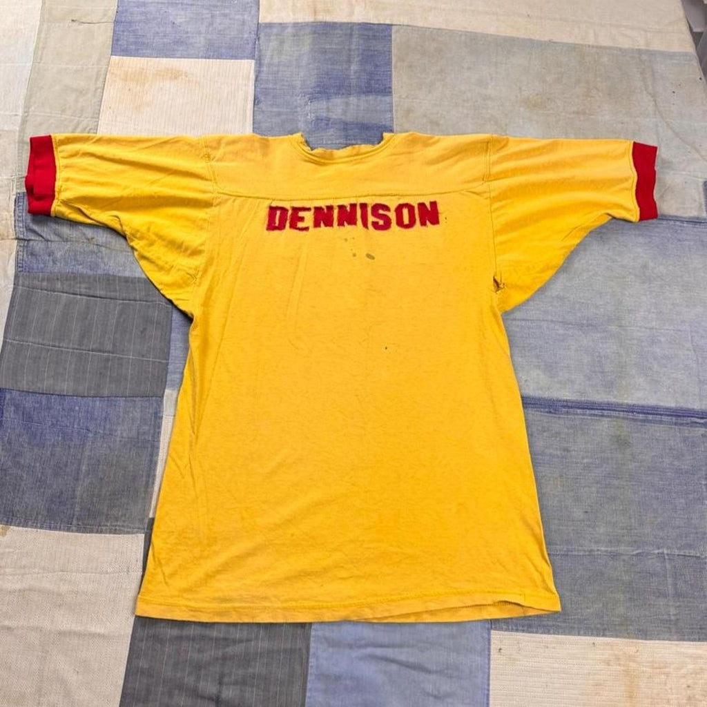 1970s Alpha Gamma Rho Denison Fraternity Athletic Tee | Small