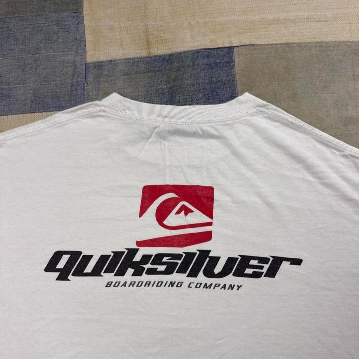 2000s Quiksilver Boarding Company Logo Tee | XL