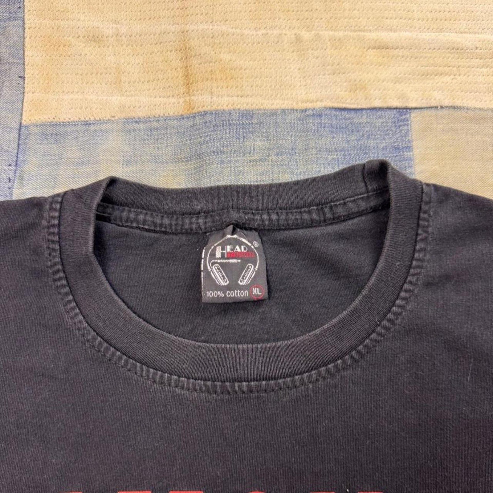 2000s Ramones Presidential Seal Distressed Band Tee | XL