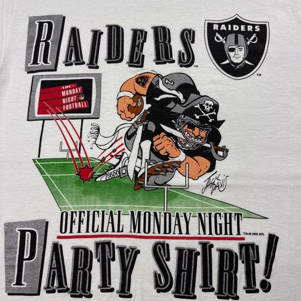 1990s oakland raiders abc monday