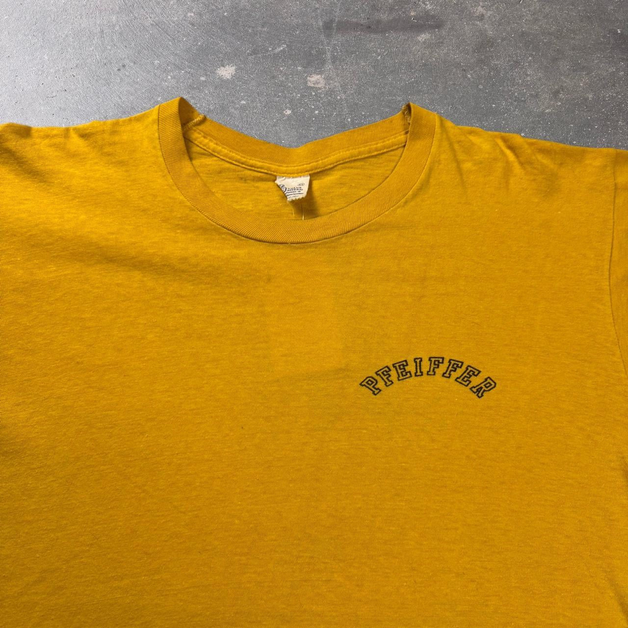 1960s Pfeiffer Beer Pocket Logo T Shirt | XL
