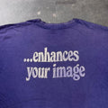 1990s "enhances your image" graphic tee | XL